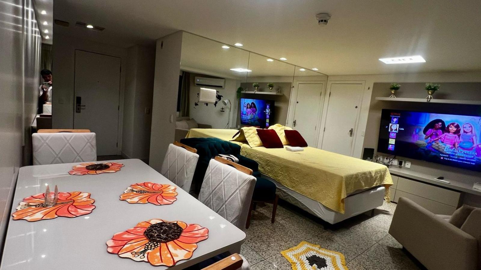 Flat Particular Em Blue Tree Towers Beira Mar Fortaleza Εξωτερικό φωτογραφία
