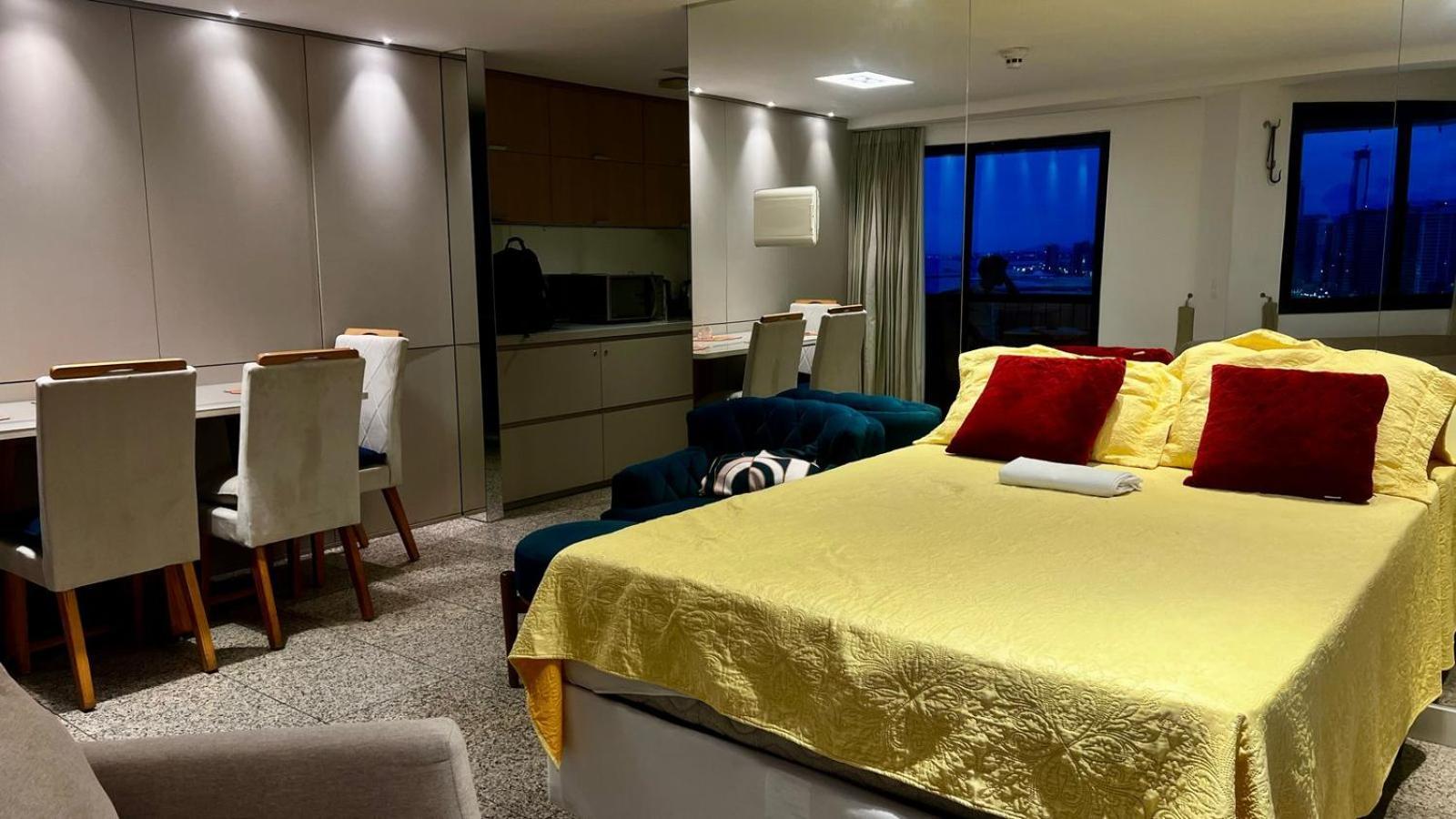 Flat Particular Em Blue Tree Towers Beira Mar Fortaleza Εξωτερικό φωτογραφία